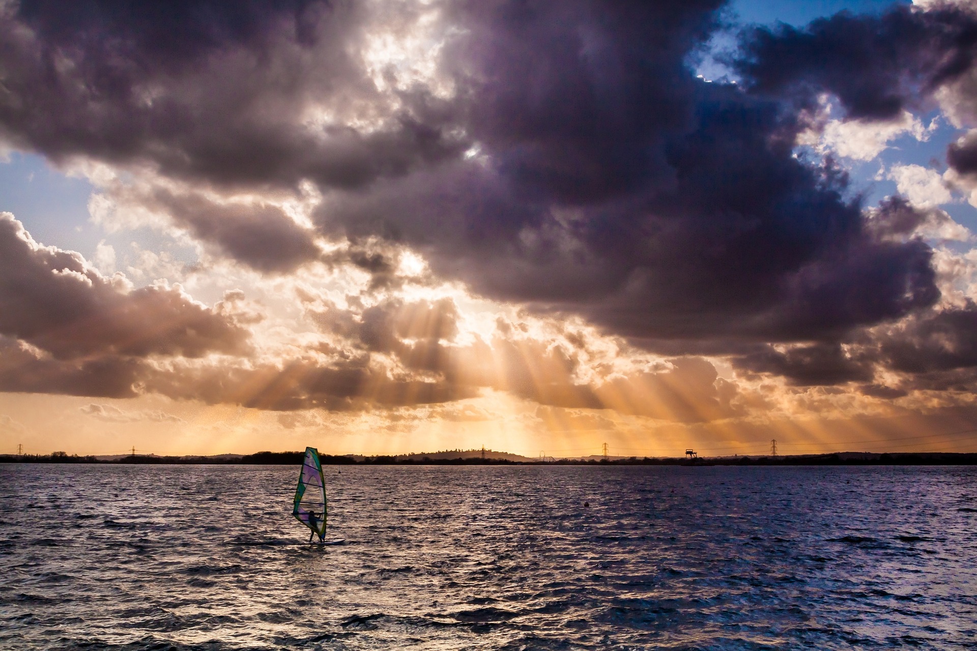 windsurfing and surfing in spain